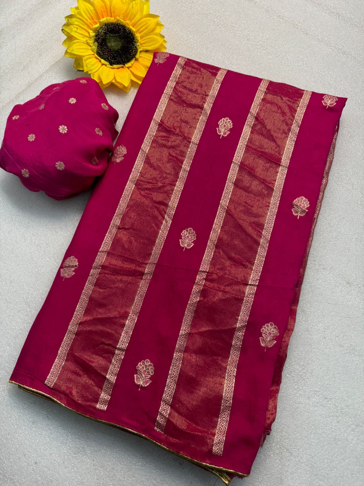  Premium Dola Silk Traditional Saree 